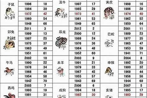 84年生肖|1984年1月出生属什么生肖